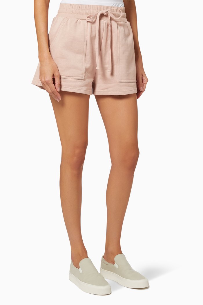 

French Terry Sweat Shorts, Pink