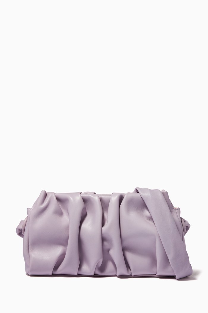 Vague Bag in Lambskin, Purple