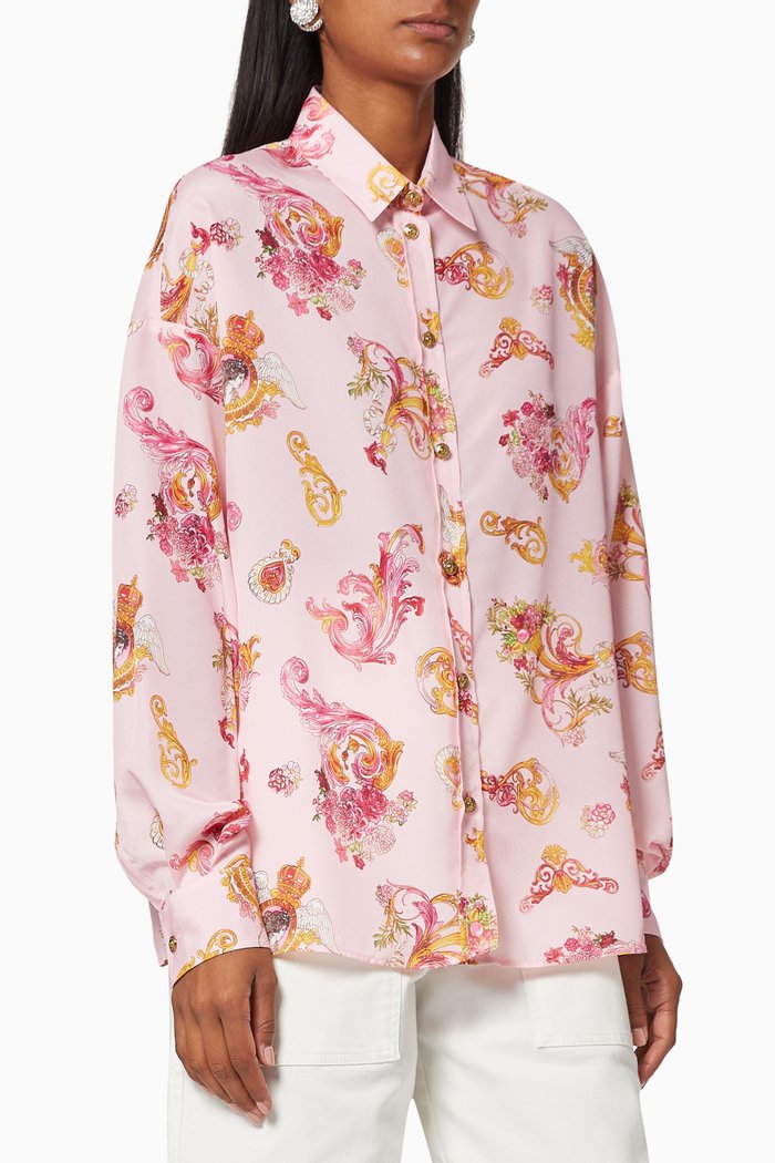 

Versailles Chiffon Shirt, Pink