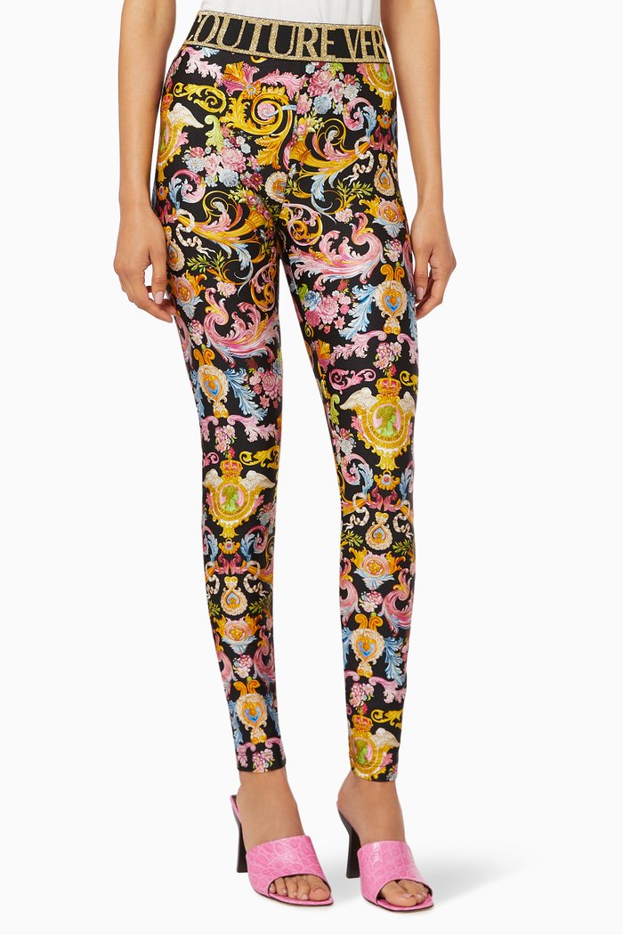 

Versailles Nylon Leggings, Multicolour
