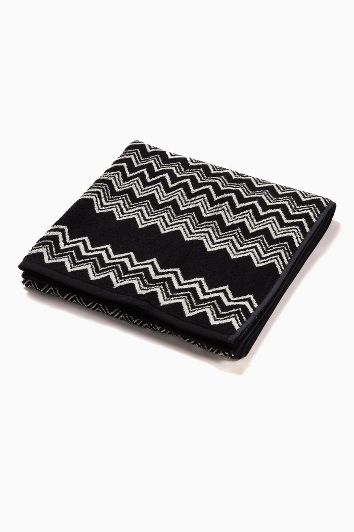 

Keith Bath Towel, Black