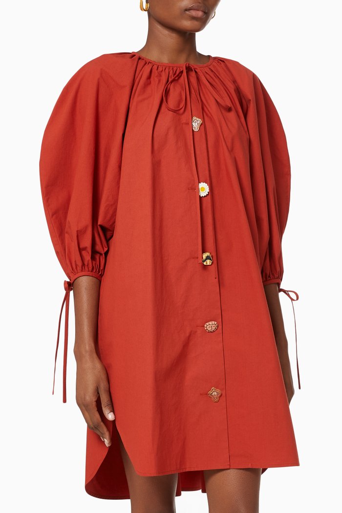 

Scout Cotton Dress, Red