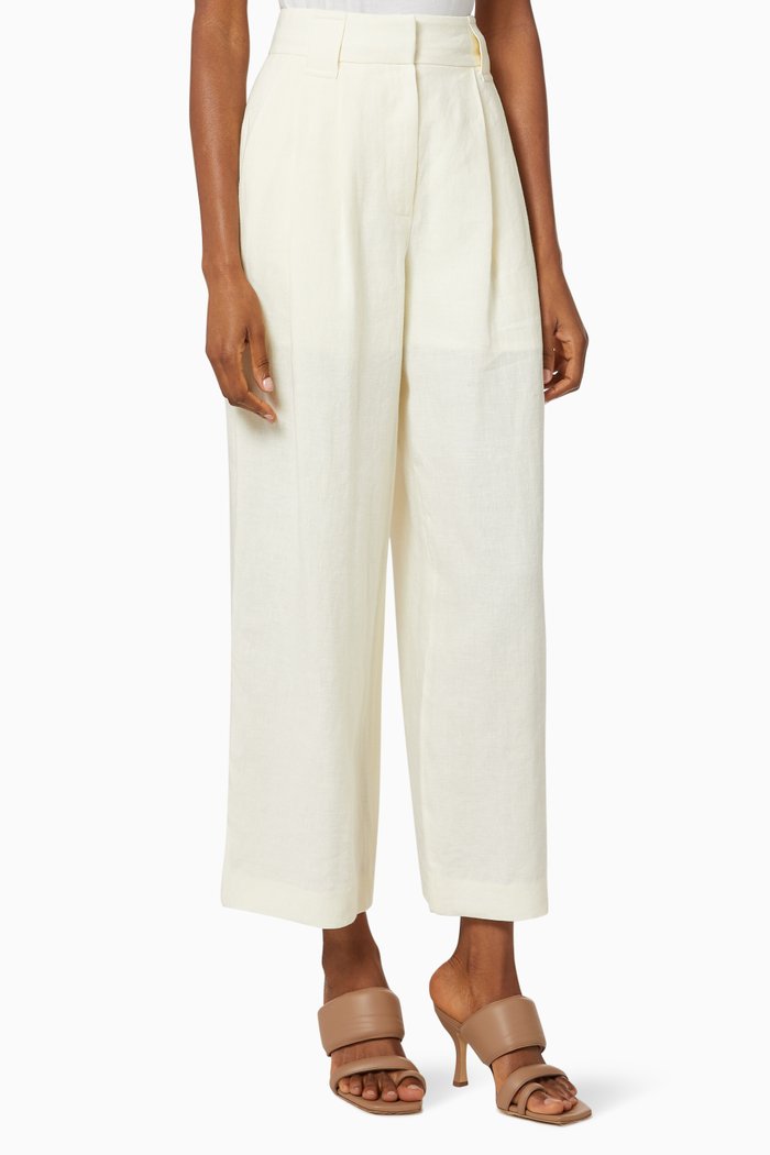 

Freya Wide-Leg Trousers, White