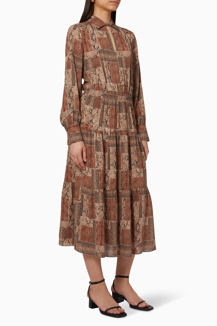 

Willa Silk Dress, Multicolour