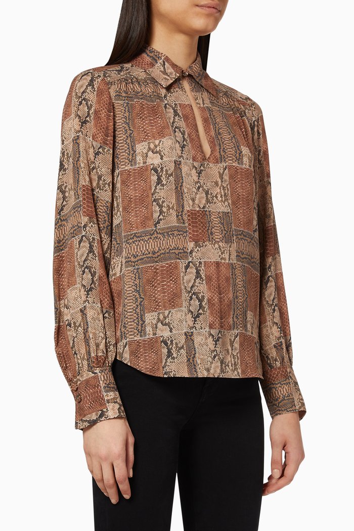 

Willa Silk Blouse, Multicolour