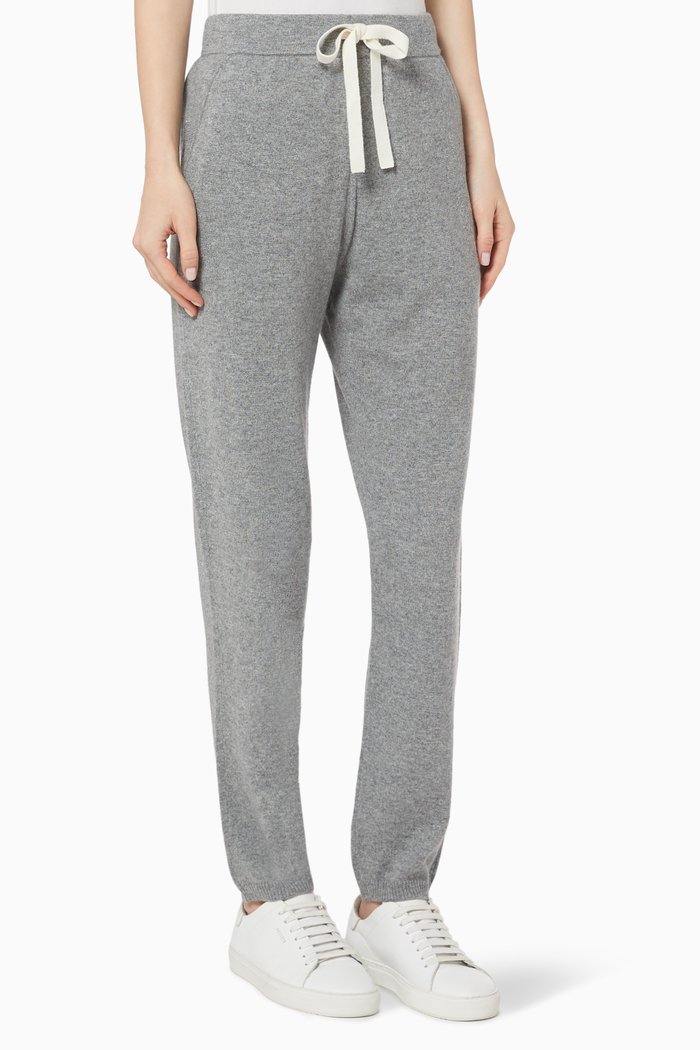 

Cashmere Knit Joggers, Grey