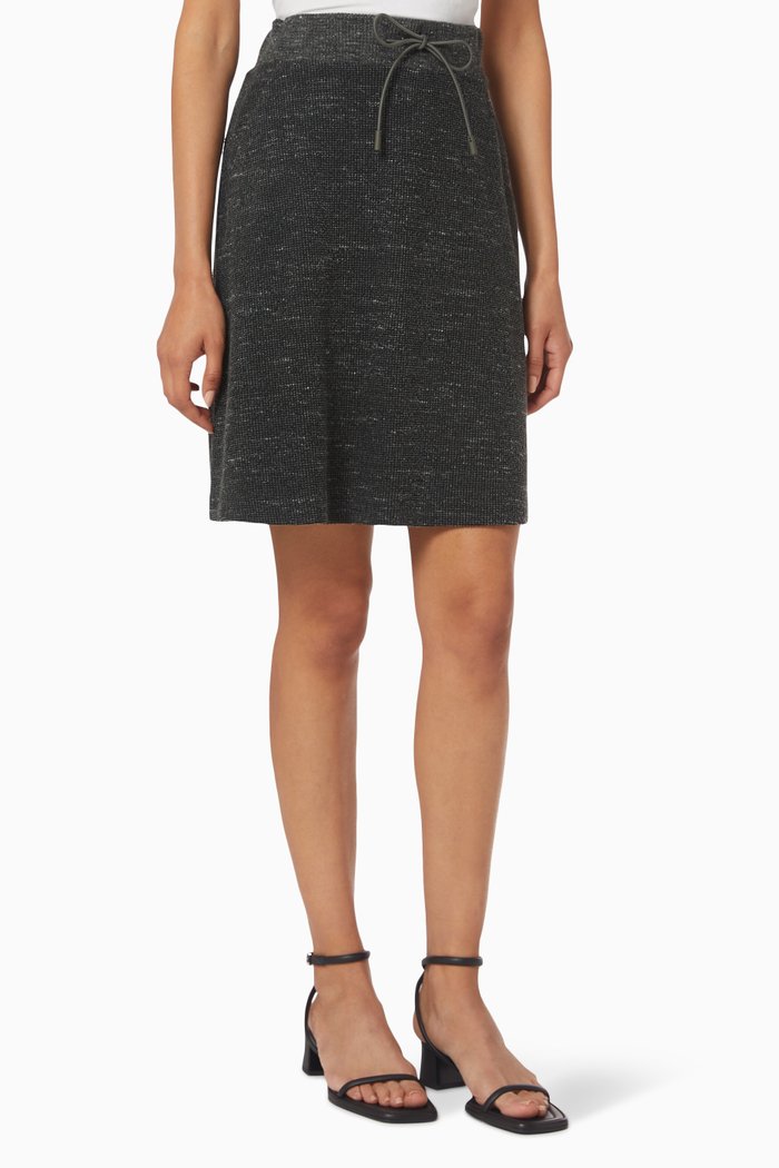 

Dai Tweed Skirt, Blue
