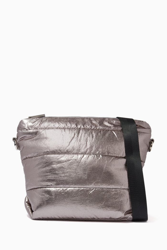 

Mini Pillow Bag, Silver