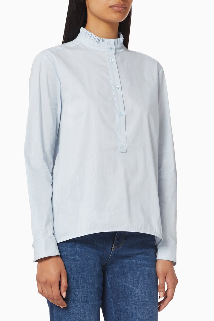 

Risata Pinstripe Shirt, Blue