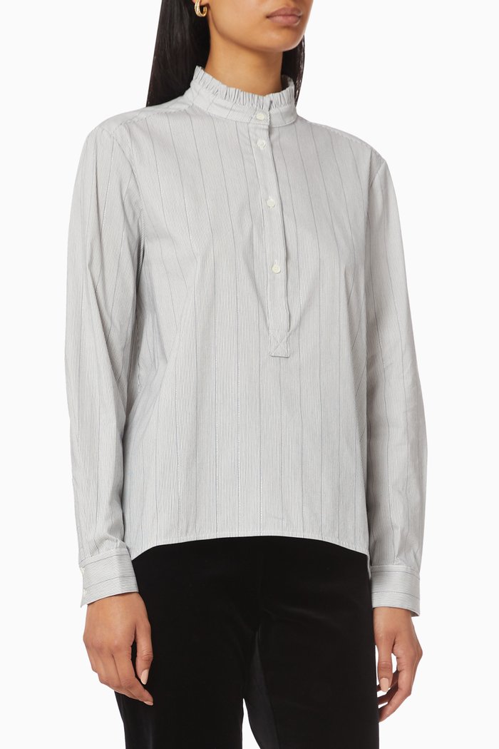 

Risata Pinstripe Shirt, Neutral