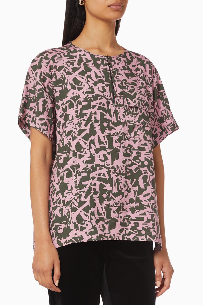 

Cobalto Printed Top, Neutral