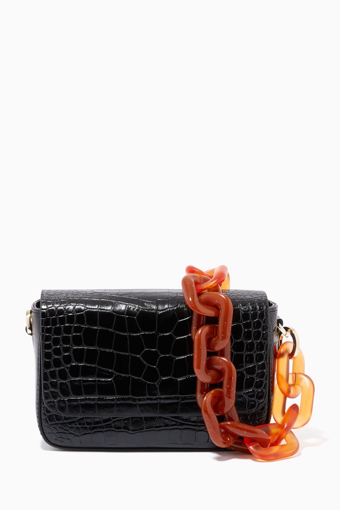 

Flap1 Crossbody Bag, Black