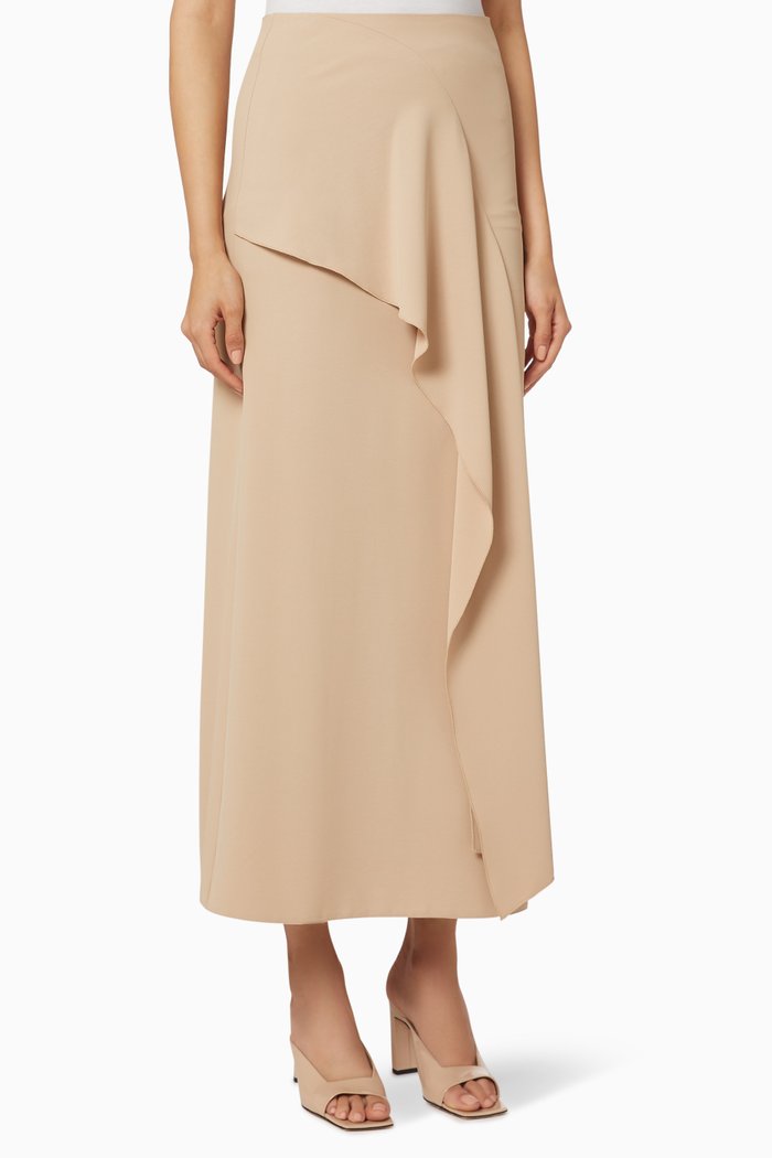 

Ruffle Skirt, Neutral