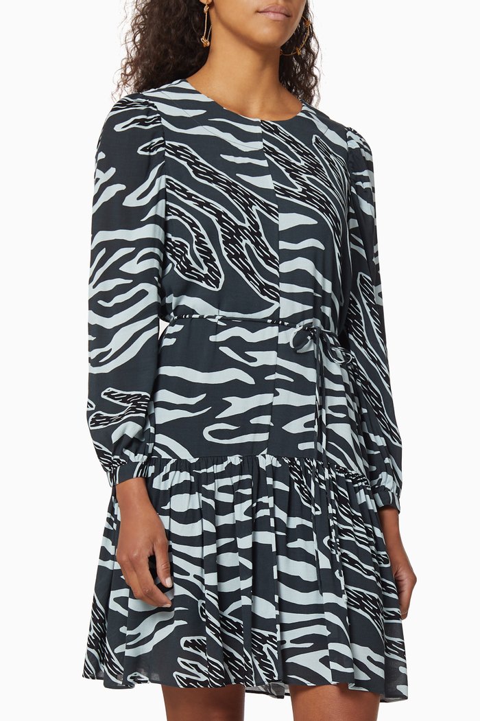 

Zebra Viscose Dress, Multicolour