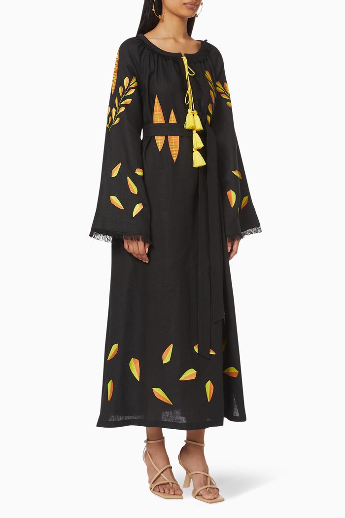

Zahara Maxi Dress, Black