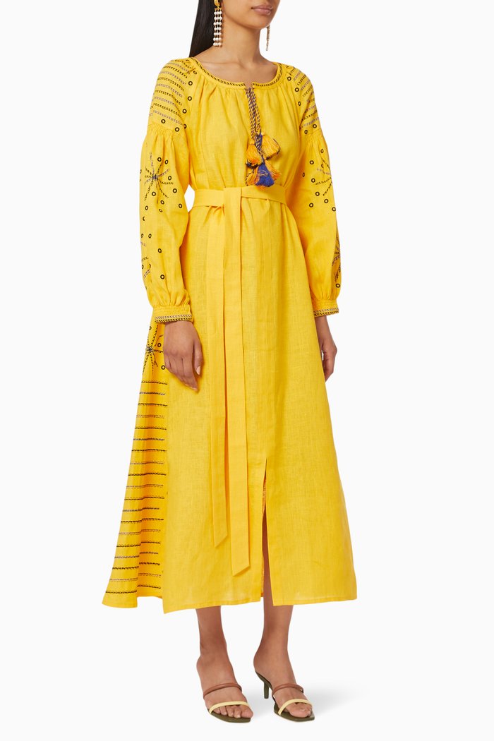 

Sofia Maxi Dress, Yellow