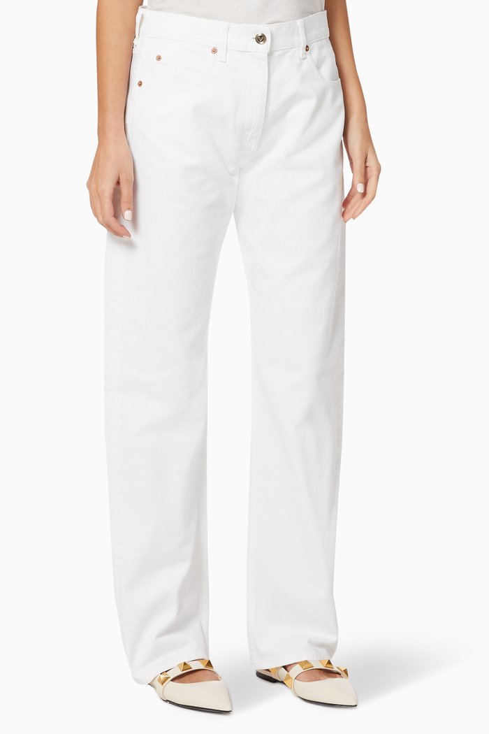 

VGOLD Denim Jeans, White