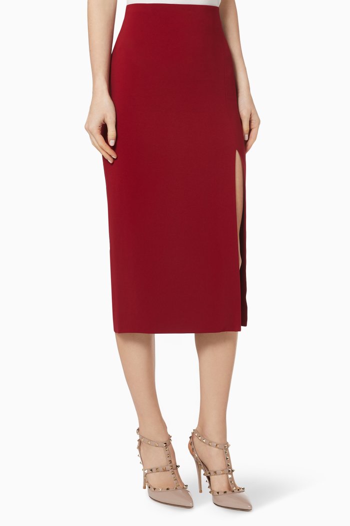 

Cady Evolution Pencil Skirt, Red