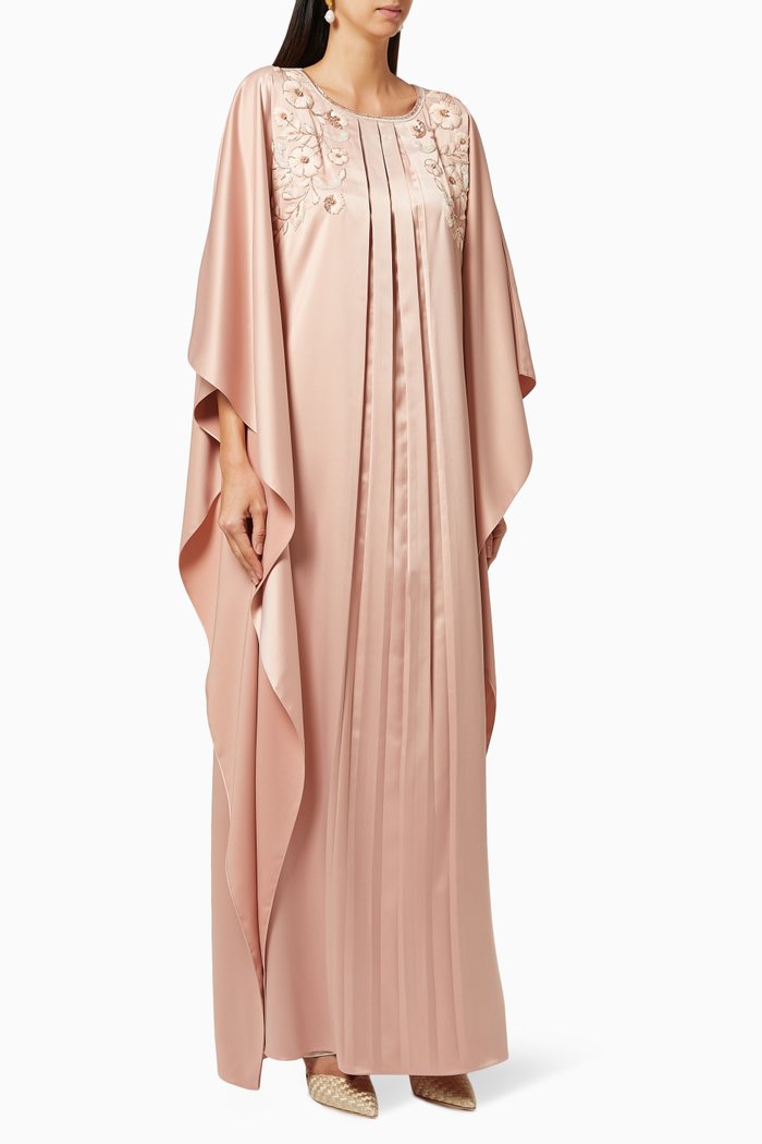 

Eolian Embroidered Kaftan, Pink