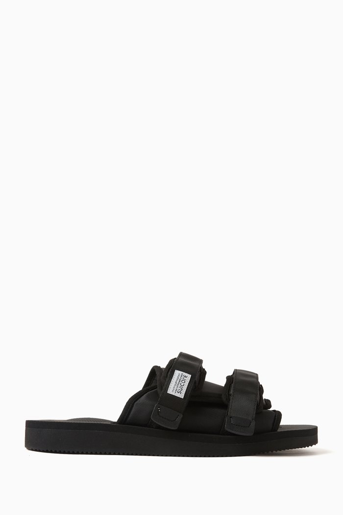 

Moto-Cab Sandals in Nylon, Black