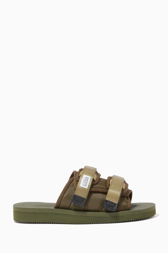 

Moto-Cab Sandals in Nylon, Green