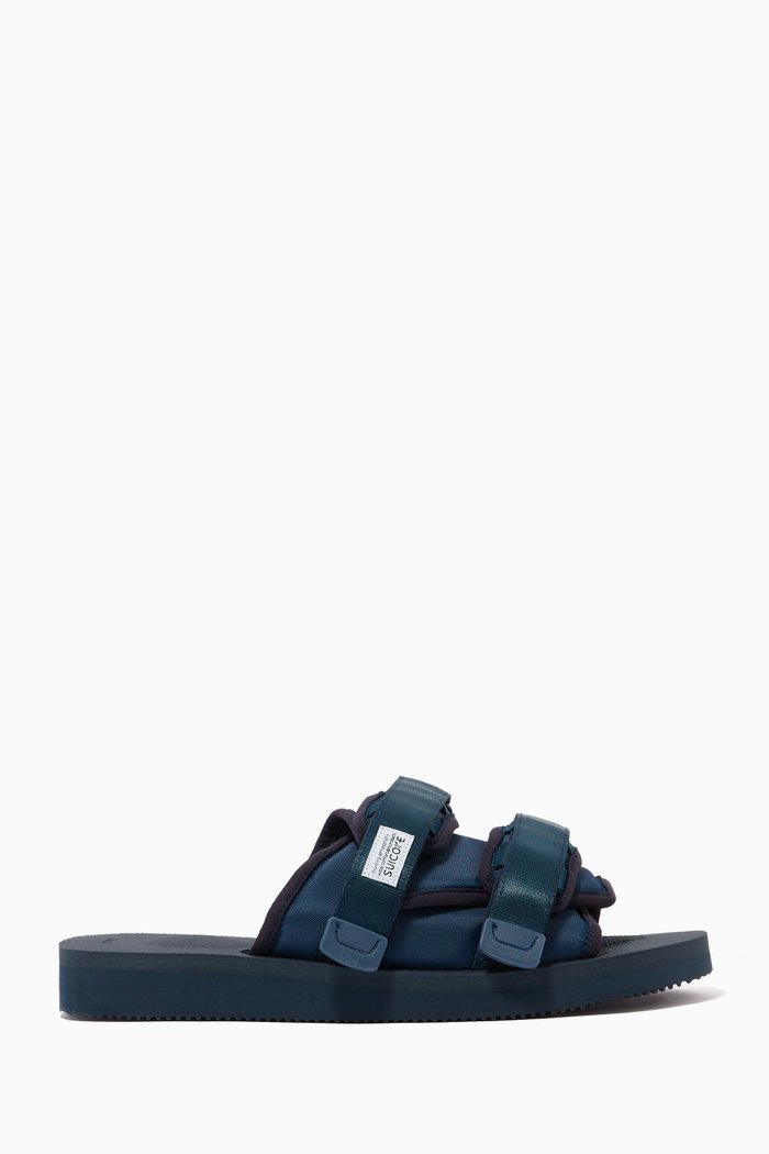 

Moto-Cab Sandals in Nylon, Blue