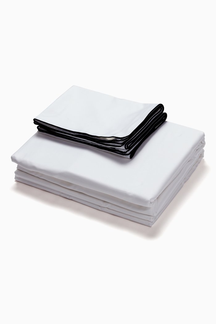 

Clarity Bedding Set, White