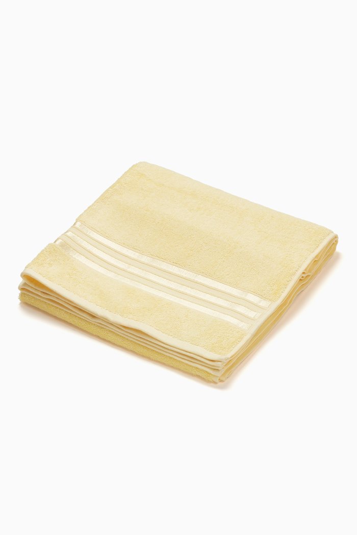 

Arcadia Cotton Bath Towel, 70 x 140cm, Yellow
