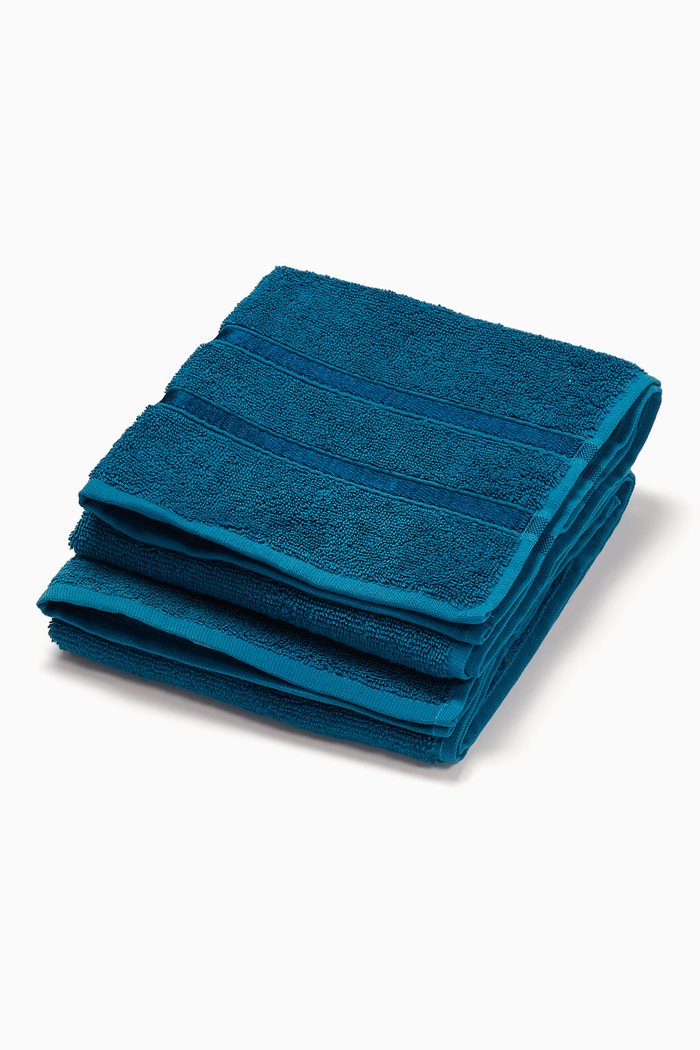 

Byzantium Cotton Hand Towel, 40 x 60cm, Blue