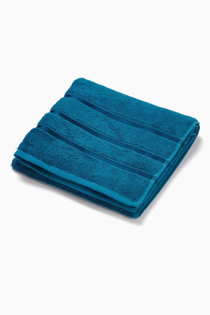 

Byzantium Cotton Face Towel, 50 x 100cm, Blue