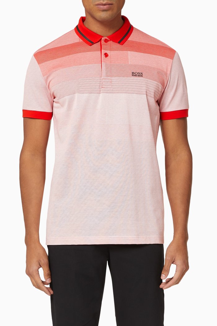 

Paddy 4 Piqué Polo Shirt, Red