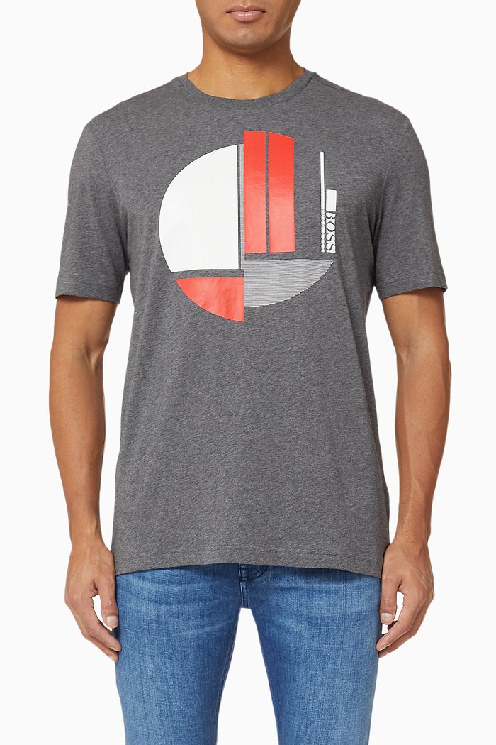 

Tee 1 Cotton T-Shirt, Grey
