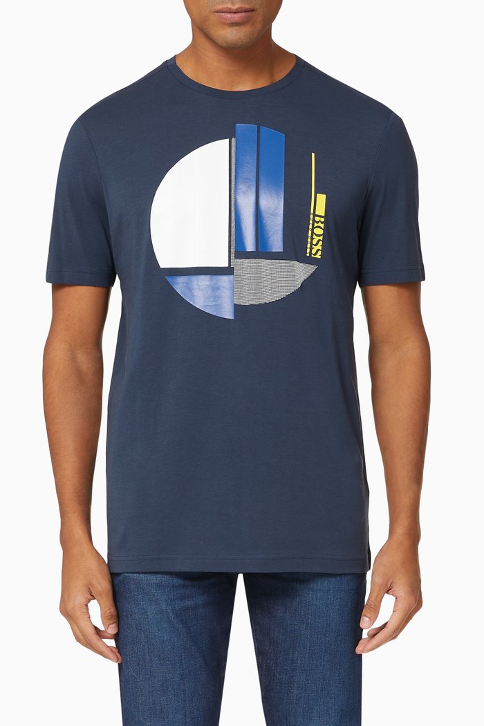 

Tee 1 Cotton T-Shirt, Blue