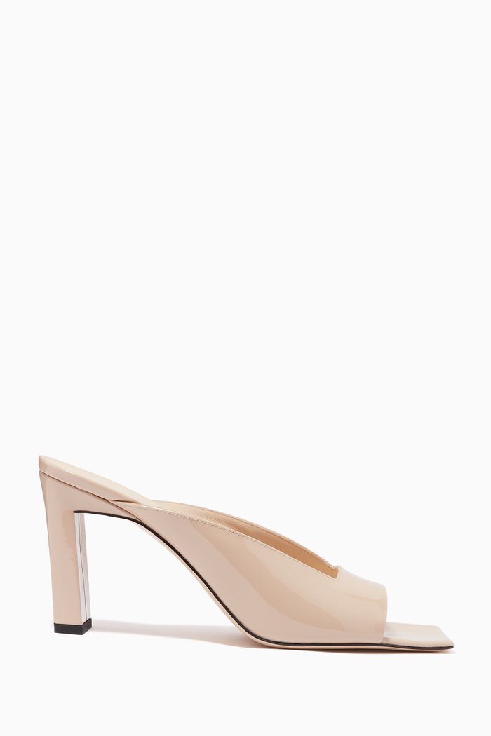 

Isa Sandals in Patent Leather, Neutral