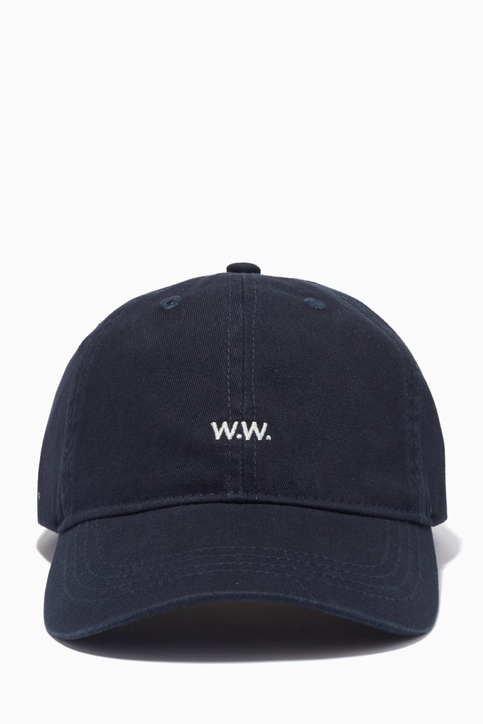 

Low Profile Cap in Cotton, Blue