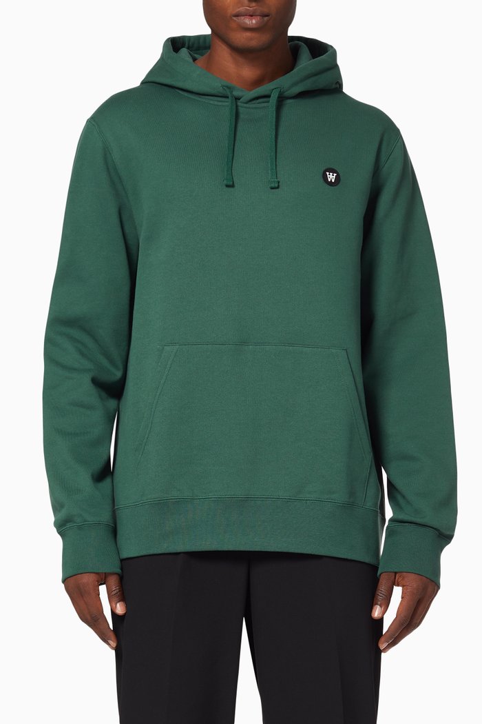 

Ian Organic Cotton Hoodie, Green