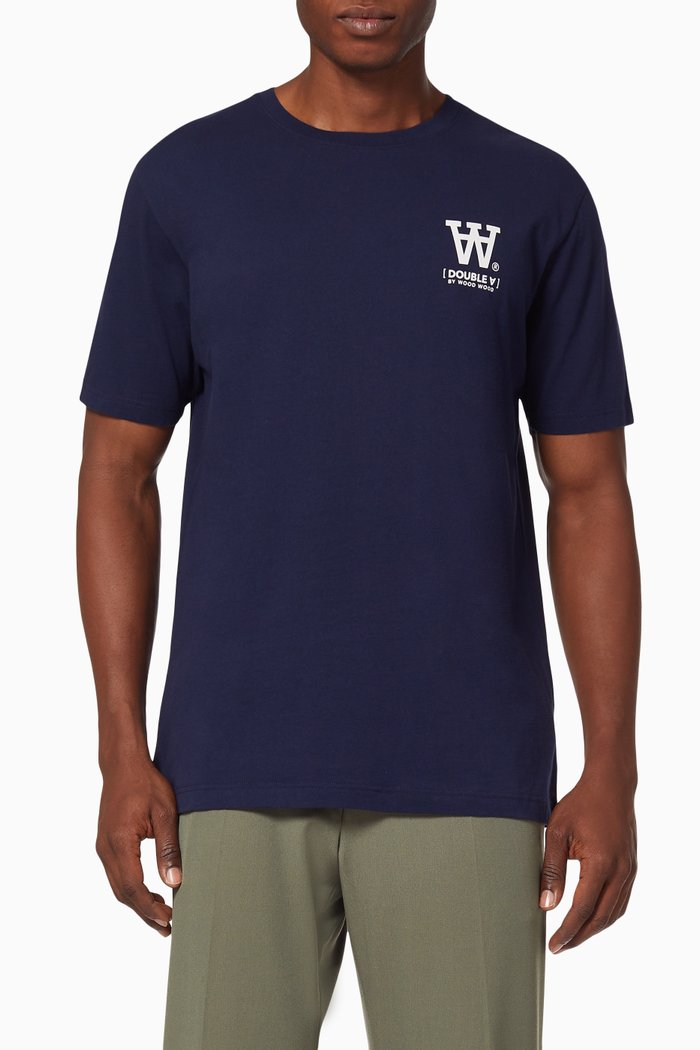 

Ace Organic Cotton T-Shirt, Blue