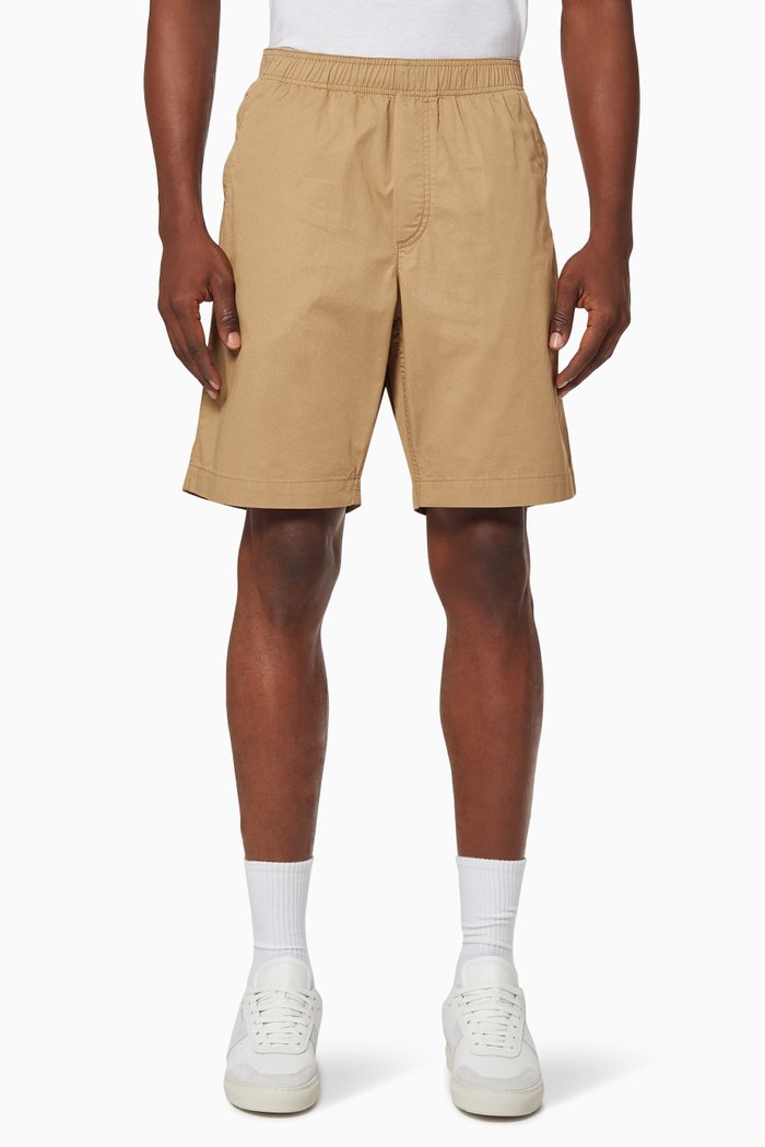 

Alfred Organic Cotton Twill Shorts, Neutral