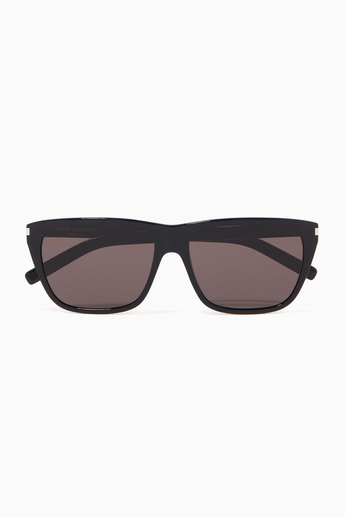 

SL 431 Slim Sunglasses, Black