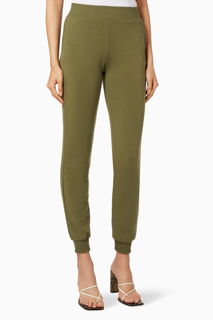 

Moss Cotton Modal Jogger Pants, Brown