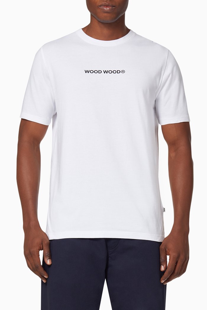 

Sami Logo Organic Cotton T-Shirt, White