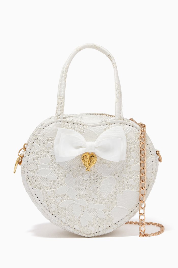 

Valerie Heart Bag, Neutral