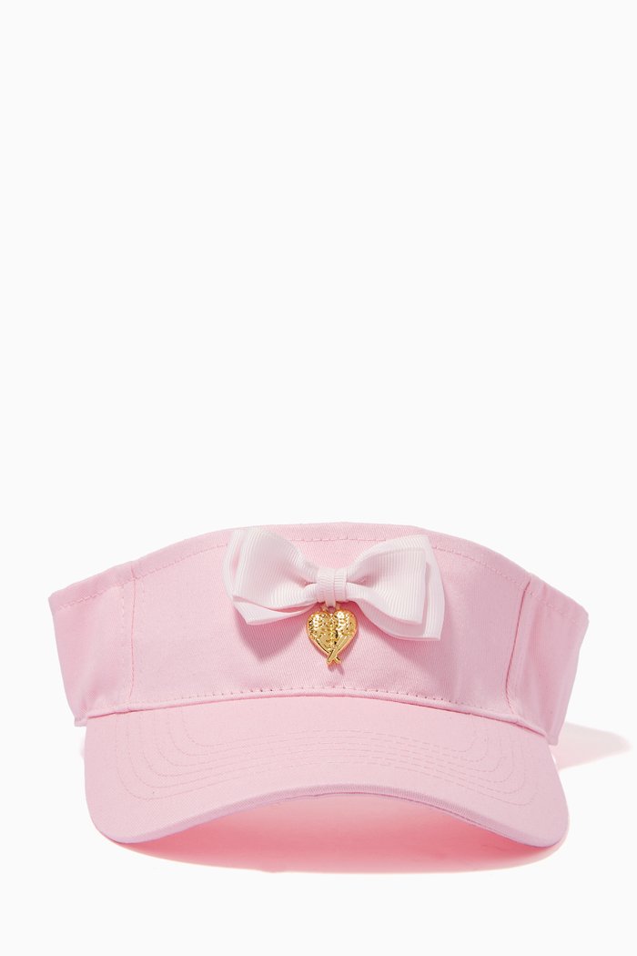 

Venus Visor in Cotton Twill, Pink
