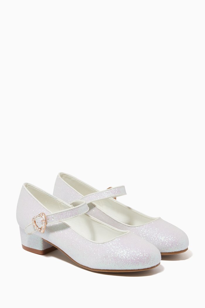 

Liza Glitter Shoes, White
