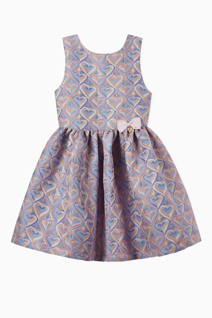 

Ruby Dress in Jaquard, Purple