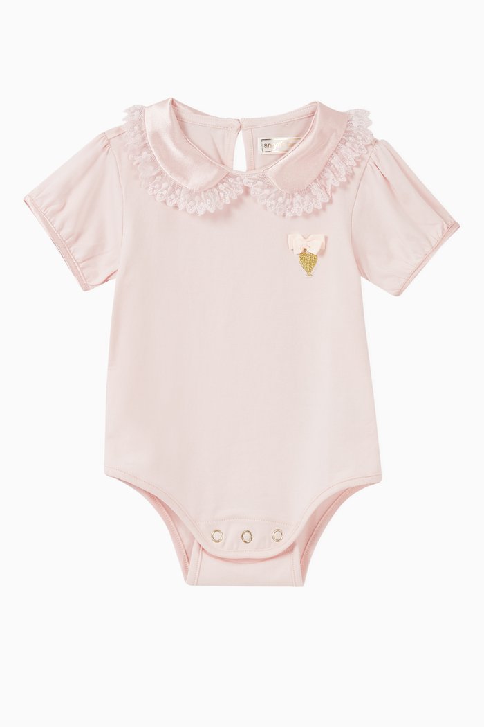 

Olivia Babygrow Dress, Pink
