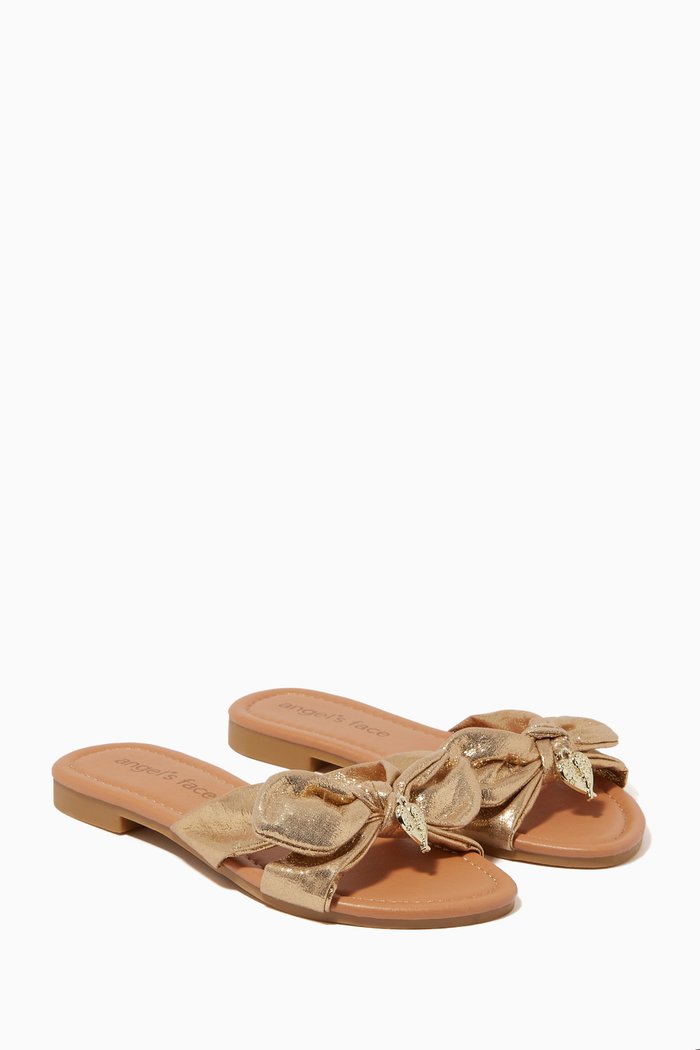 

Harper Sliders, Gold