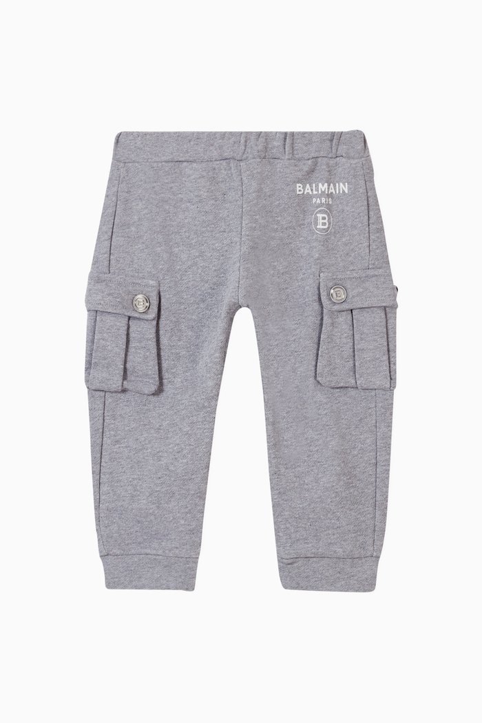 

Logo Sweatpants in Cotton, Grey