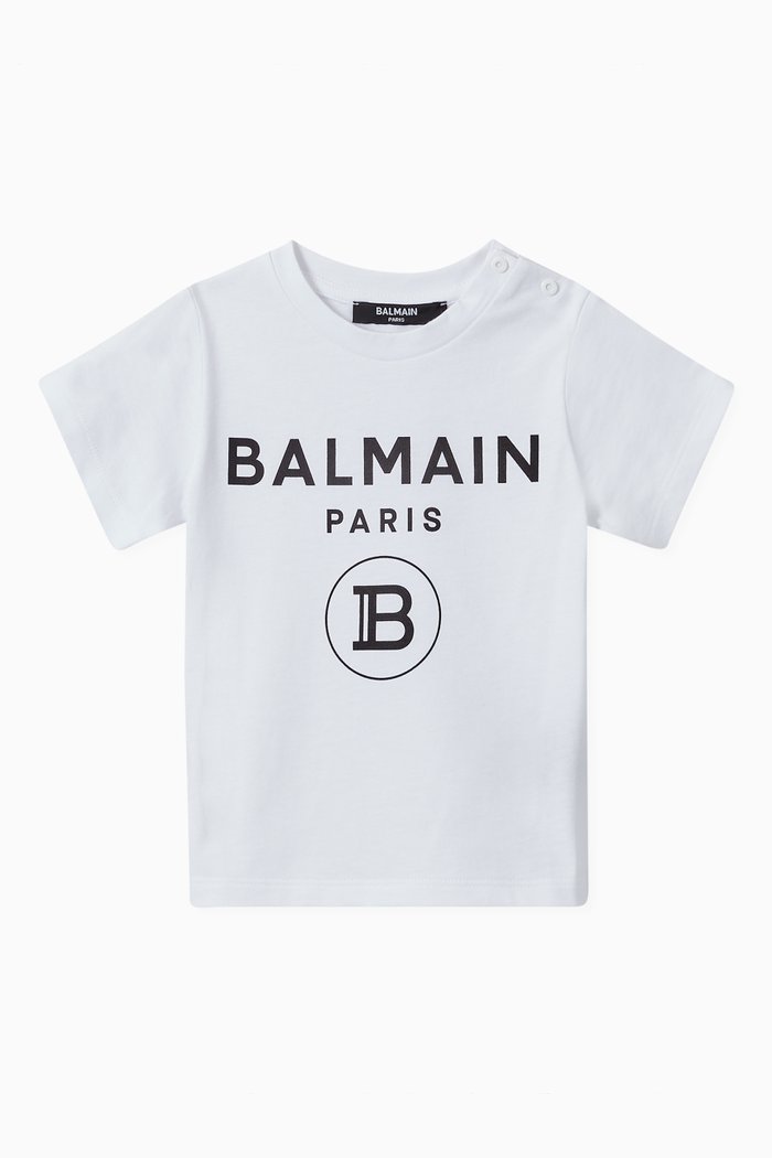 

Logo T-Shirt in Cotton Jersey, White