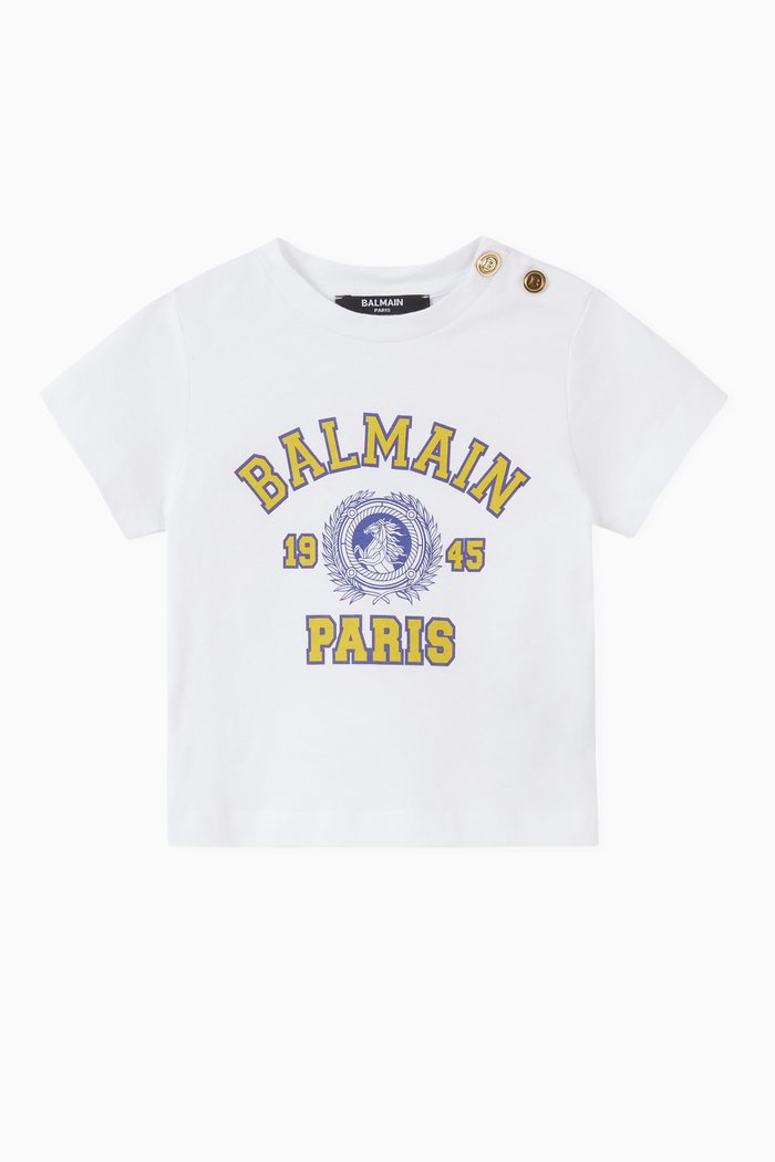 

Logo T-Shirt in Cotton, White
